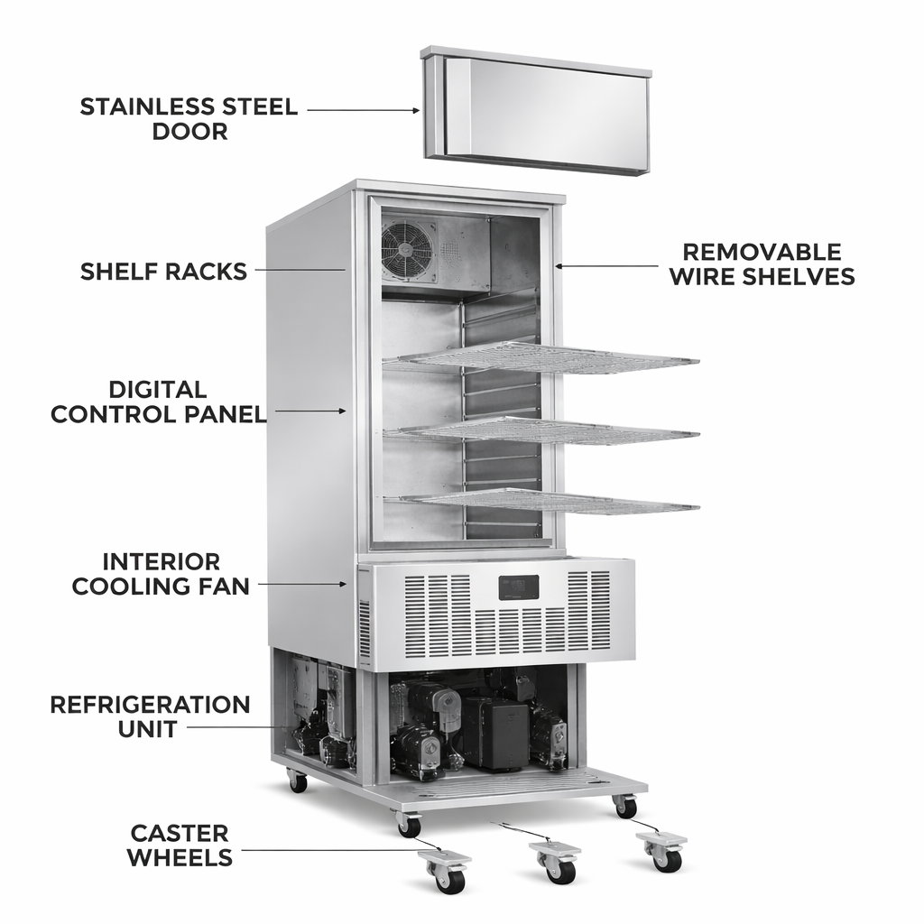 ChillCore ProBlast Stainless Flash Freezer